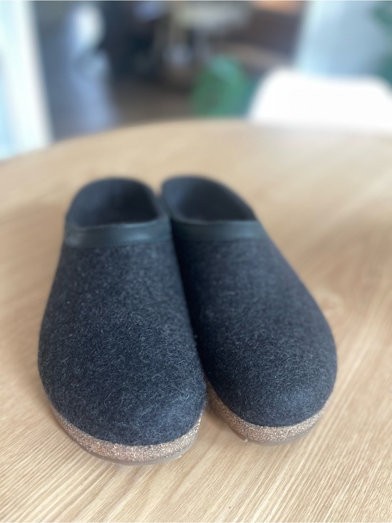 Haflinger Grizzly GZL Wool Felt Clogs Charcoal Men’s EU 44 US 10.5-11 main image 5